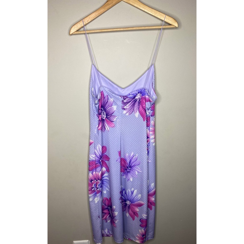 2B Clothing Slip floral dress NWT side slit - Picture 4 of 11